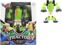 Robot 2 en 1 tractor – robot de plástico transformable