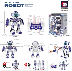 Robot interactivo con función de disparo A08