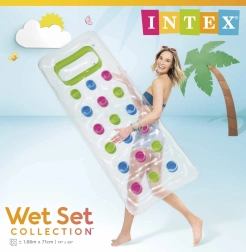 Colchoneta inflable de playa 188 × 89 cm Intex