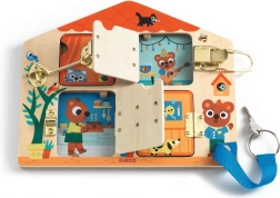 Casita con cerraduras Cabanalock de Djeco