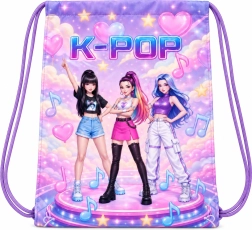 Bolsa para zapatillas K-Pop Demon Hunters morada