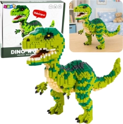 Set de construcción de dinosaurio Velociraptor, figura 3D, 1457 piezas