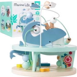 Juguete Laberinto de Madera Mundo Marino para niños a partir de 18 meses