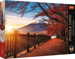 Puzzle Trefl Premium Plus Photo Odyssey: Monte Fuji, Japón – 1000 piezas