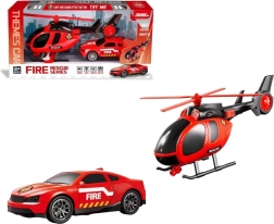 Set de bombero para niños con pilas