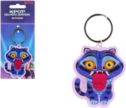 Llavero K-pop Demon Hunters con tigre azul