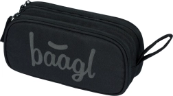 Estuche escolar para estudiantes Baagl Black