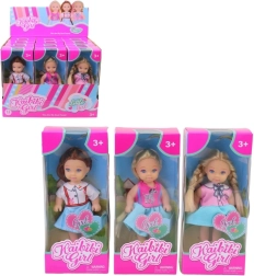 Muñeca de 12 cm para niños a partir de 3 años