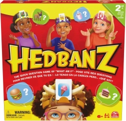 Juego de mesa Hedbanz: adivinanza de personajes y objetos