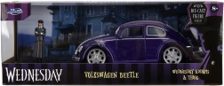 Modelo metálico Wednesday – Volkswagen Beetle 1:24 con figura