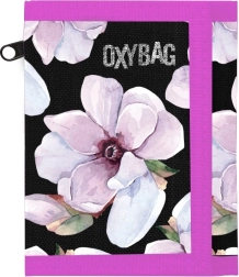 Cartera textil OXY Floral con cierre de velcro