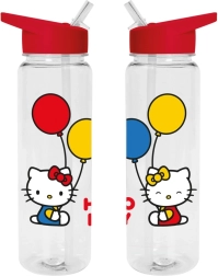 Botella de plástico con boquilla Hello Kitty