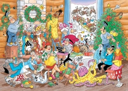 Puzzle JUMBO Jan van Haasteren – Navidades apasionantes, 500 piezas