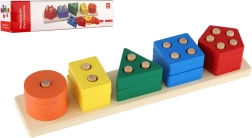 Torre apilable de madera 29,5 cm en caja