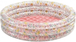 Piscina inflable infantil con estampado floral