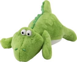 Peluche de cocodrilo verde claro 42 cm