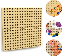 Panel STEM de pared Masterkidz con panel de montaje 40 × 40 cm