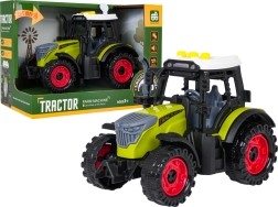 Tractor infantil interactivo con luces y sonidos, verde claro - 1 pieza
