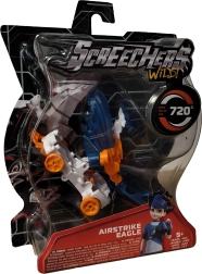 Screechers Wild! vehículo transformable Airstrike Eagle – águila azul
