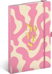 Cuaderno NOTIQUE rosa 13 × 21 cm