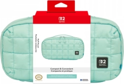 Funda blanda HORI Puff Pouch Cozy Green para Nintendo Switch 2