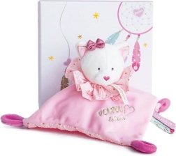 Set de regalo - dou dou de peluche rosa gato