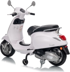 Scooter eléctrico infantil VESPA ROMA, blanco