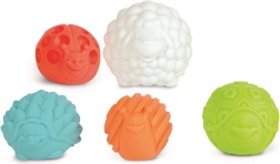Bolas blandas sensoriales con forma de animalitos para niños (5 uds.)