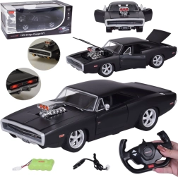 Coche RC Dodge Charger R/T 1970 1:16 con luces y sonidos