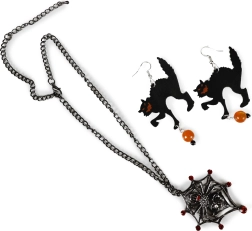 Set de joyas de Halloween para adultos