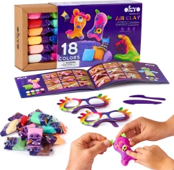 Okto masa de modelado de secado al aire – set de 18 colores