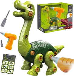 Kit de construcción atornillable Woopie de braquiosaurio con taladro