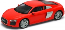 Modelo Audi R8 V10 1:24 de metal y plástico