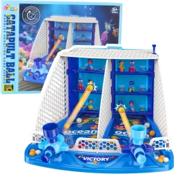 Juego infantil de habilidad Ocean Pinball – tiro al blanco con pececitos marinos