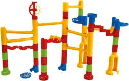 Pista de canicas colorida para niños LENA