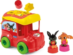 Autobús sensorial encajable Bing con 8 bloques blandos CLEMENTONI Soft Clemmy