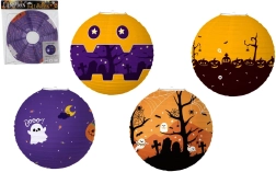 Farolillo de papel Halloween esfera 30 cm