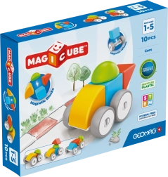 Geomag Magicube auto – juego de construcción magnético para los más pequeños (10 piezas)