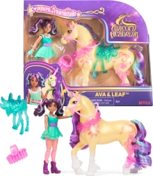 Figuras de Unicorn Academy Ava y Leaf con accesorios