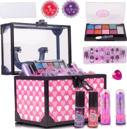 Maletín de maquillaje y manicura para niños