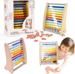Classic World ábaco de madera con problemas matemáticos