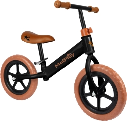 Bicicleta de equilibrio LUWIK negro‑marrón