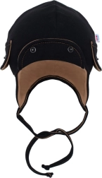 Gorrito primaveral para bebé New Baby Special One negro