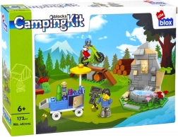 Set de construcción de camping – set creativo de 172 piezas para niños 6+