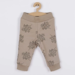 Pantalones de chándal de algodón para bebé Nicol Ella beige
