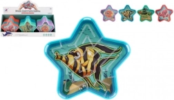 Teddies laberinto de bolitas en forma de estrella – rompecabezas de bolsillo para niños (surtido de colores)