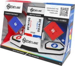 NexCube Battle Pack – set de dos cubos 3x3 con soporte y temporizador