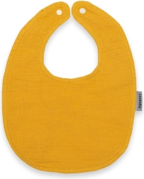 Babero infantil de muselina New Baby color mostaza