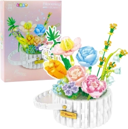 Set de construcción Cesta de flores con LED