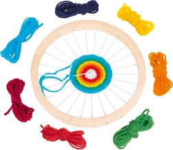 Telar redondo de madera Goki